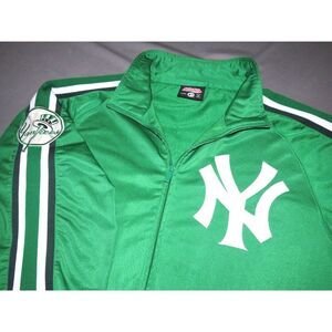 Stitches Green Zip Up Sweater